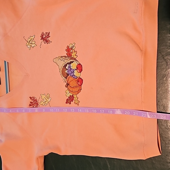 IZOD Sweatshirt with Hand Sewn Fall Picture - Picture 7 of 8